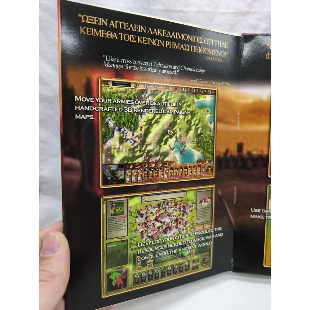 Spartan Boxed PC Video Game